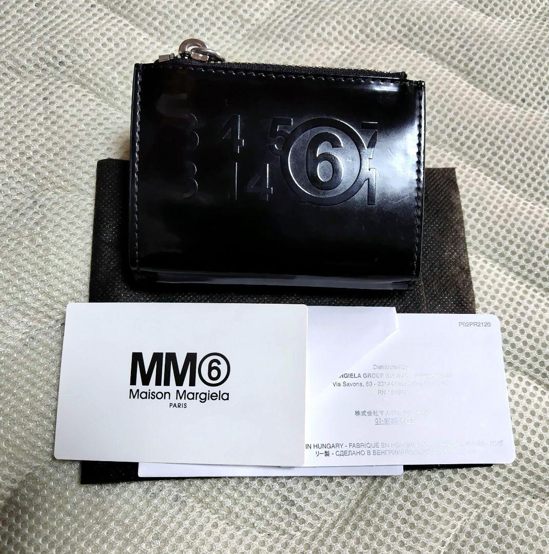 【状態良】MM6 Maison Margiela 二つ折り財布　エナメル Maison Margiela（メゾンマルジェラ） 並行輸入 エムエムシックス 2