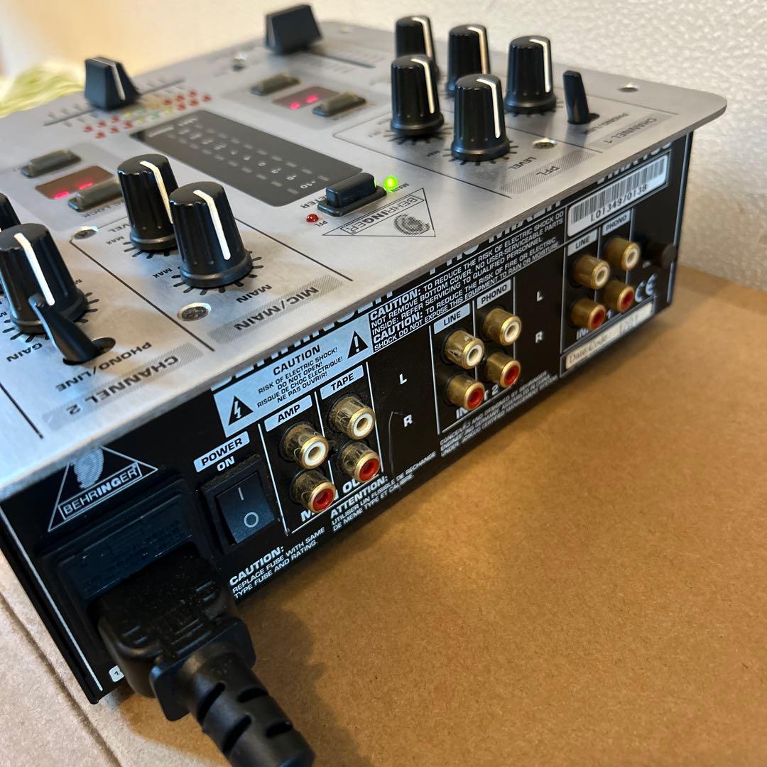 BEHRINGER ベリンガー DJミキサー VMX100 動作確認済みの通販はau PAY