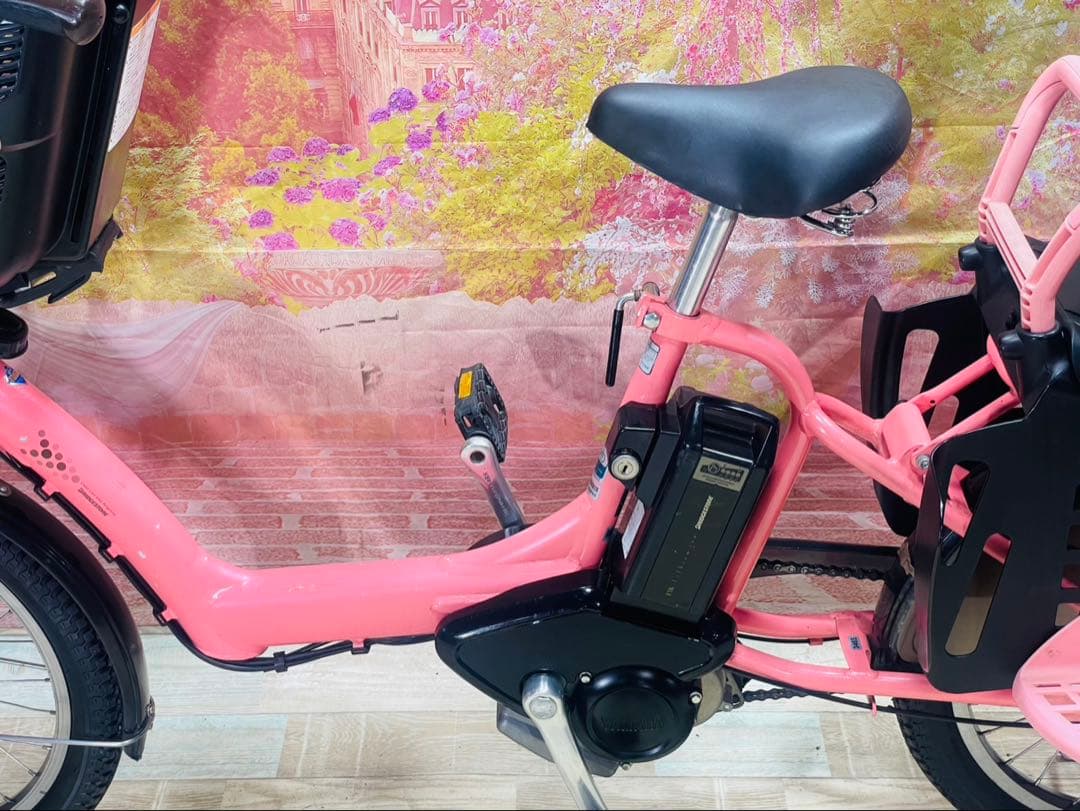 ZK3465 電動自転車 ブリヂストン アンジェリーノ 子供乗せ 20インチ