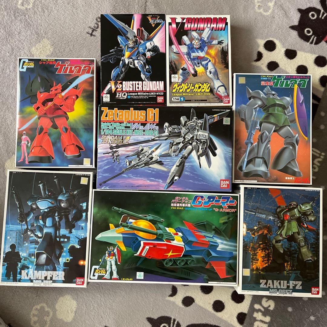 新品未組立 ガンプラ 1/144 旧キット 8点SET バンダイスピリッツ