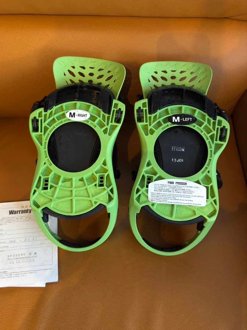FLUX PR スノーボードビンディング 　M GREEN APPLE　保証書付 NEW！25-26 FLUX ビンディング CX フラックス シーエックス BINDING