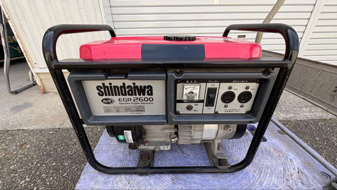 shindaiwa EGR 2600 発電機 引取り歓迎 - メルカリ