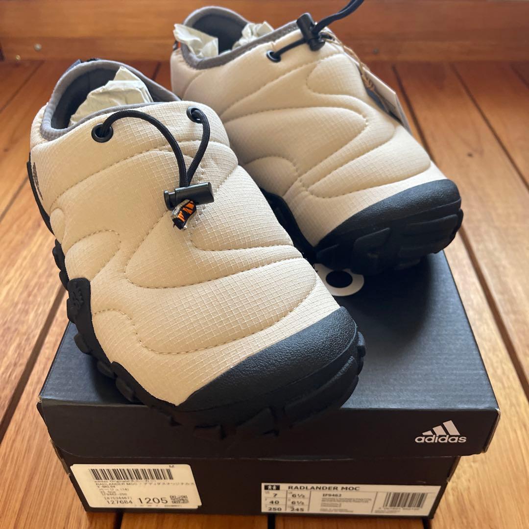adidas RADLANDER MOC ランドランダーモック ベージュ - メルカリ