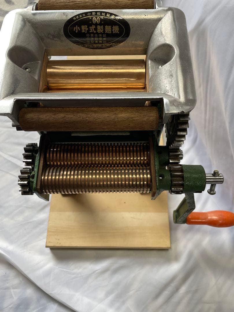小野式製麺機 手動製麺機　2ミリ 小野式製麺機：弐号機 - 趣味の製麺
