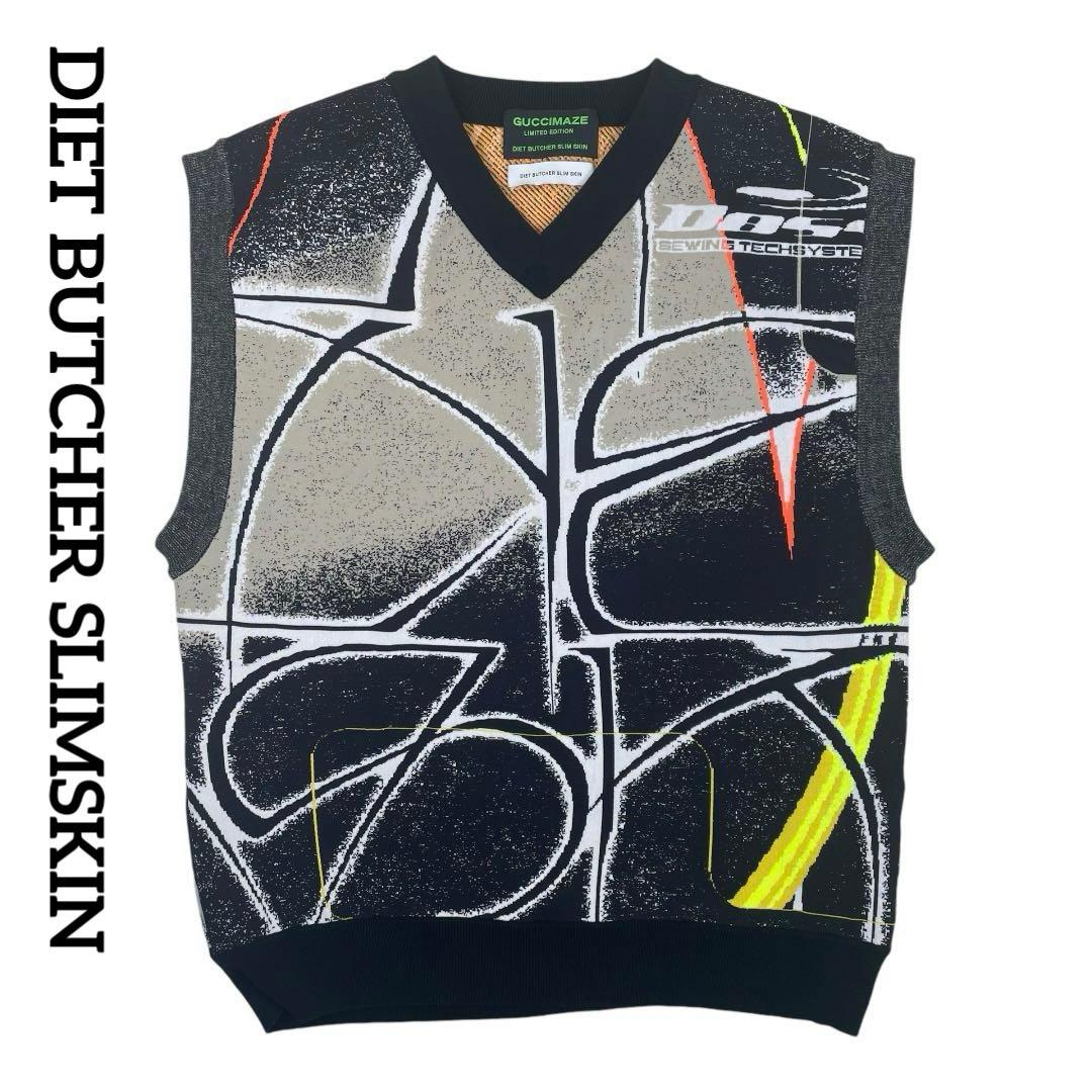 DIET BUTCHER SLIMSKIN × GUCCIMAZE ノースリーブ ダイエットブッチャースリムスキンが河村康輔とグッチメイズとコラボ