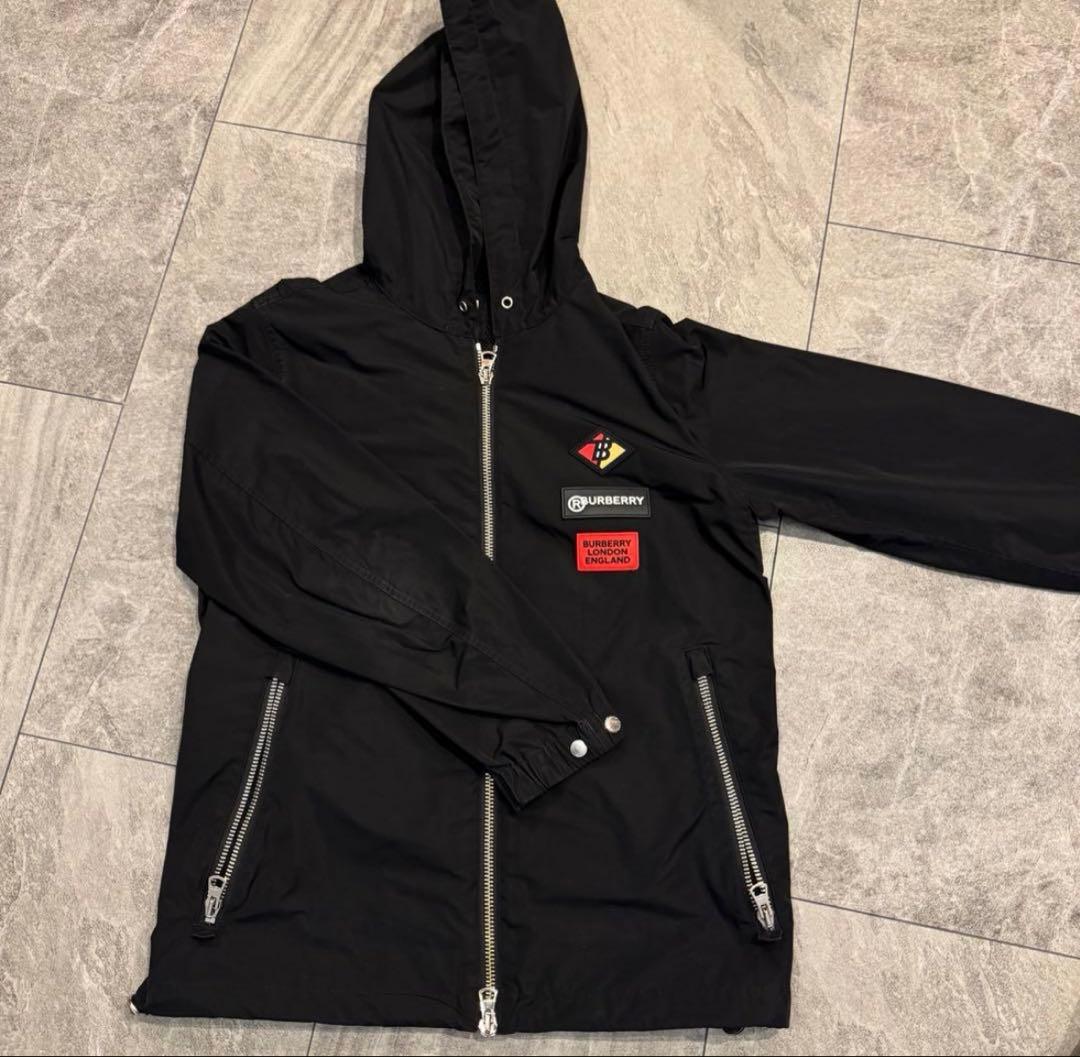 Burberry バーバリー　ナイロンジャケット　ブラック　Sサイズ burberry/バーバリー通販 | クロップド ナイロンジャケット【送料無料