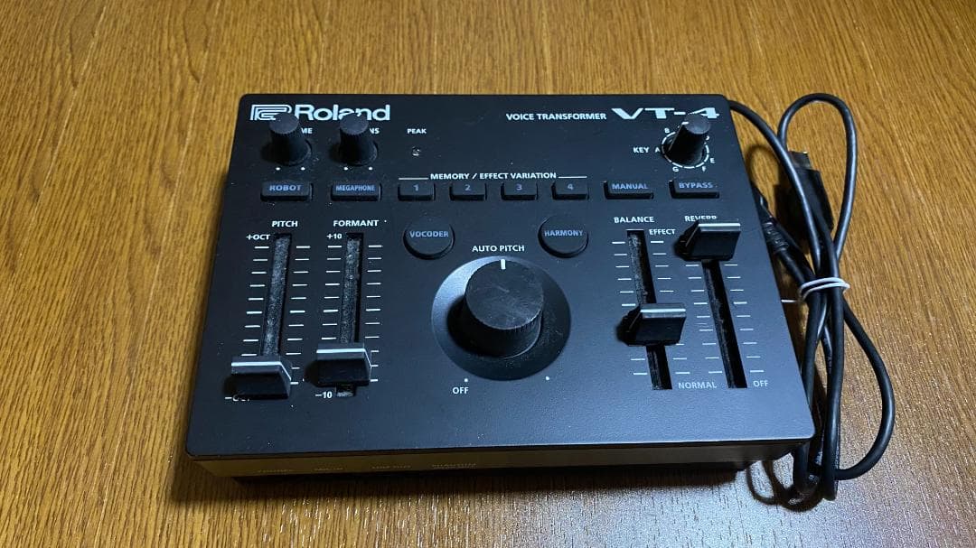 【中古】Roland VT-4 ボイストランスフォーマー Roland VT-4 (中古2)