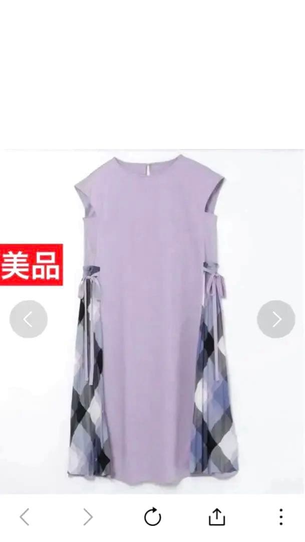 ブルーレーベルクレストブリッジ☆コンパクトクリアポンチワンピース