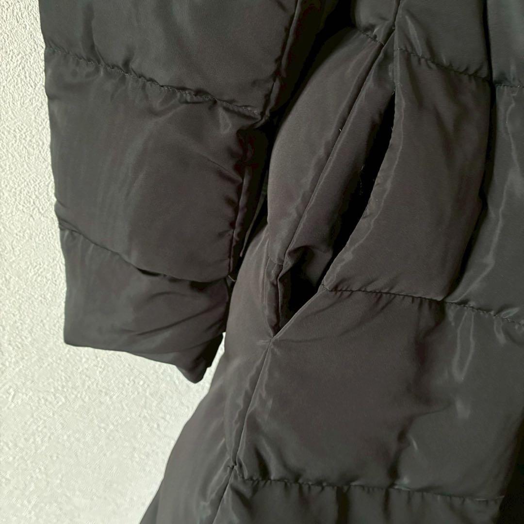 美品【バースデーバッシュ】フレアロングダウンコート ボアネック A