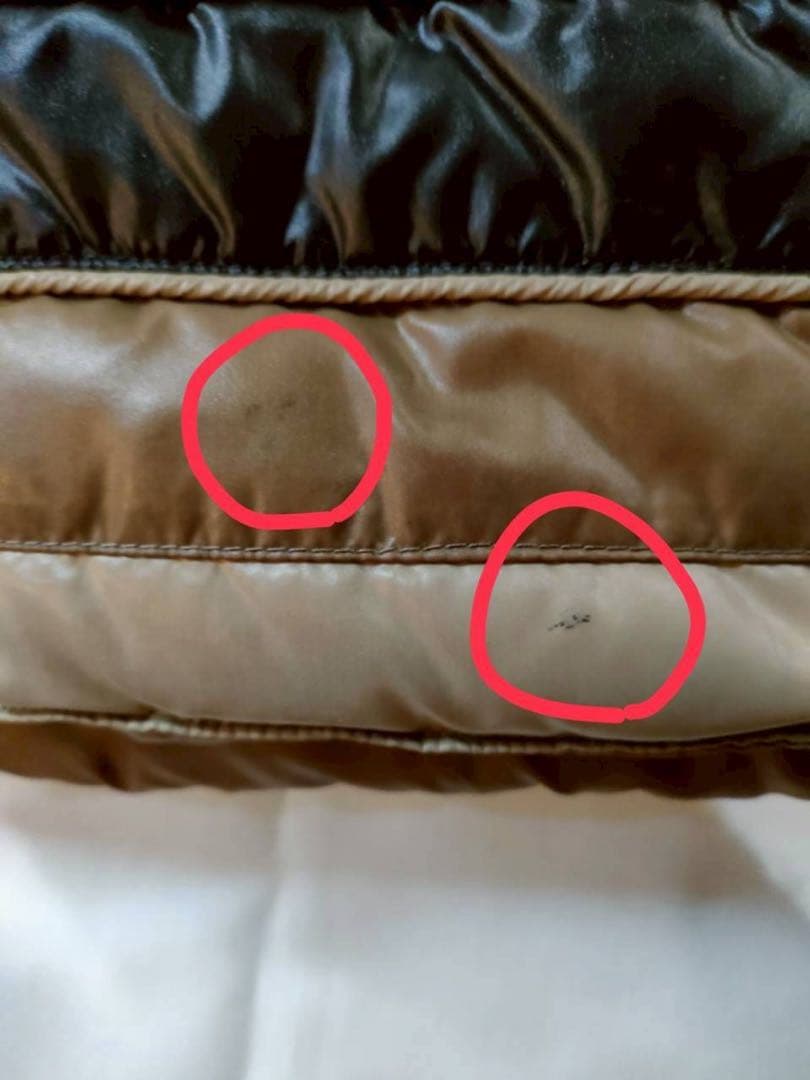 定価 15万円 モンクレール ダウン ブラウン系 ショート丈 正規品