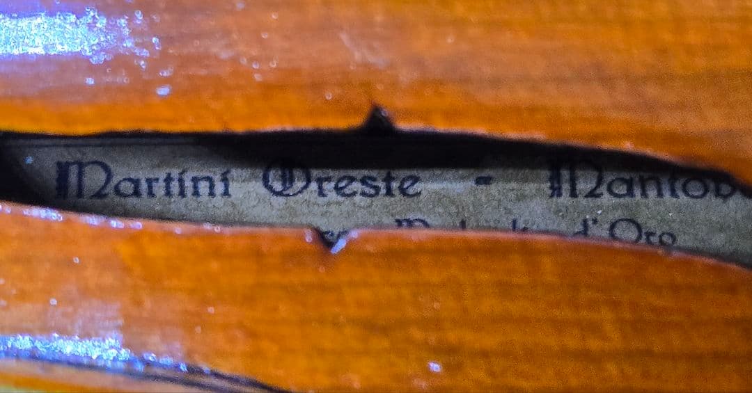 セ－ル本日限定バイオリン4/4 イタリアMARTINI ORESTE 1952年 - メルカリ