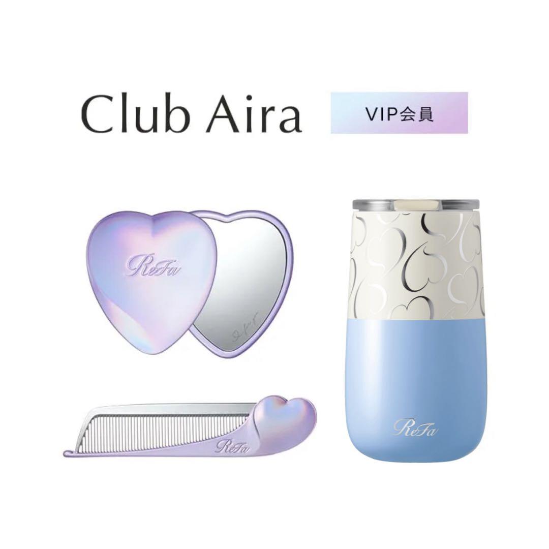 最終 refa club aira vip会員限定 コーム ミラー タンブラー リファ Refa club aira vip会員限定 コーム ミラー タンブラー - メルカリ