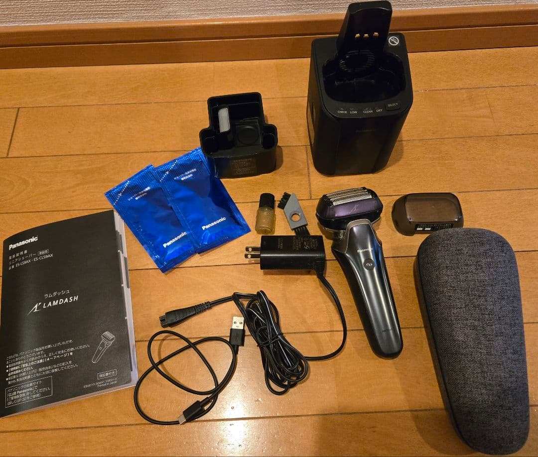 パナソニック ラムダッシュ シェーバー 6枚刃 ブラック ES-CLS9AX-K メンズシェーバー ラムダッシュ クラフトブラック ES-CLS9AX-K [6枚刃