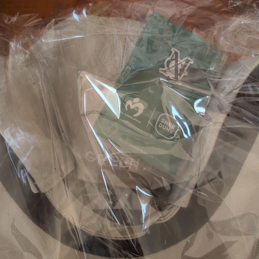 Mrs.GREEN APPLE x SNKRDUNK /NEWERA ベージュ - メルカリ