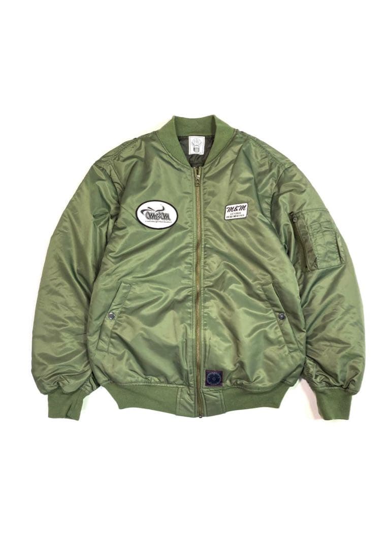 M&M【XL】MA-1エムアンドエム木村拓哉着FRAGMENTフラグメント - メルカリ