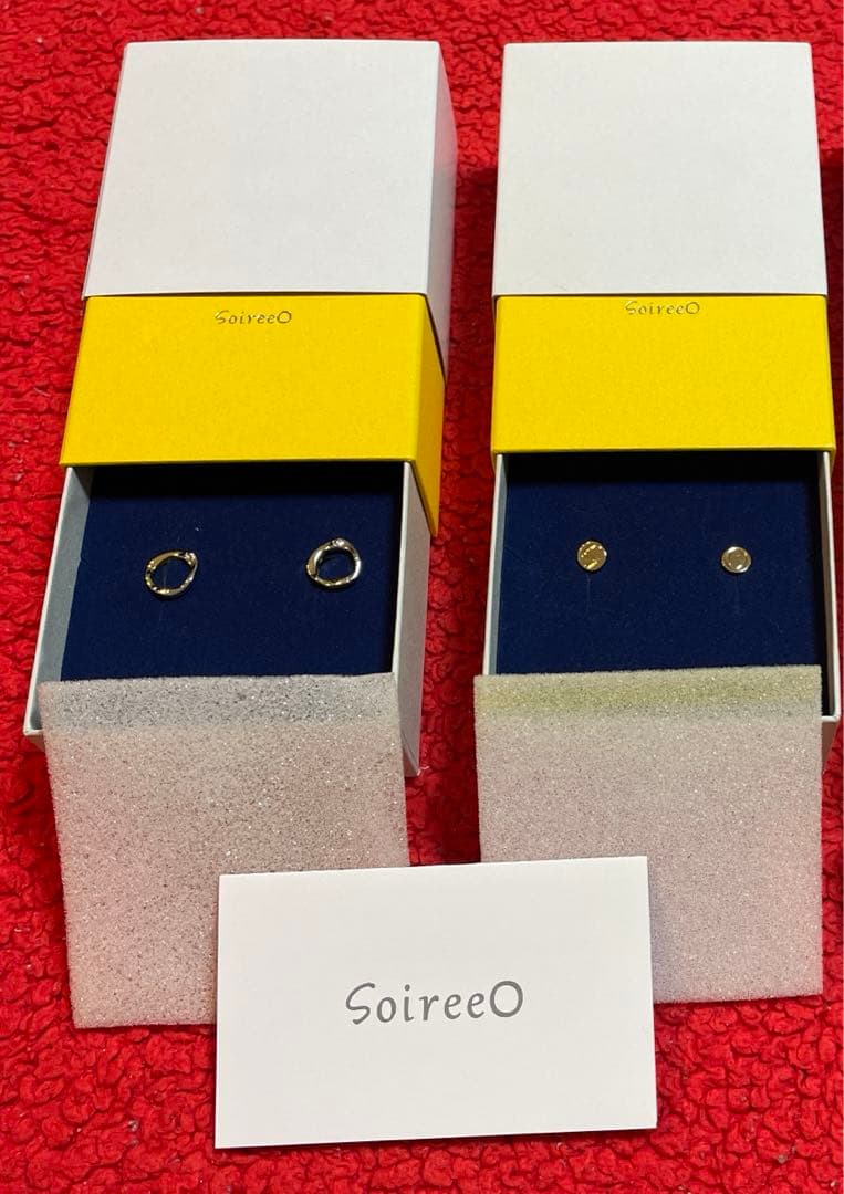 ソワレオー soireeo ピアス Nissy 西島隆弘 Oピアス ロゴピアス - メルカリ