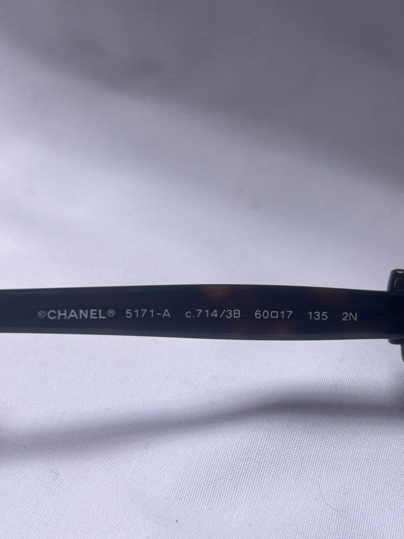 【#sk/8.31/20】CHANELサングラス5171-Aリボンブラウン
