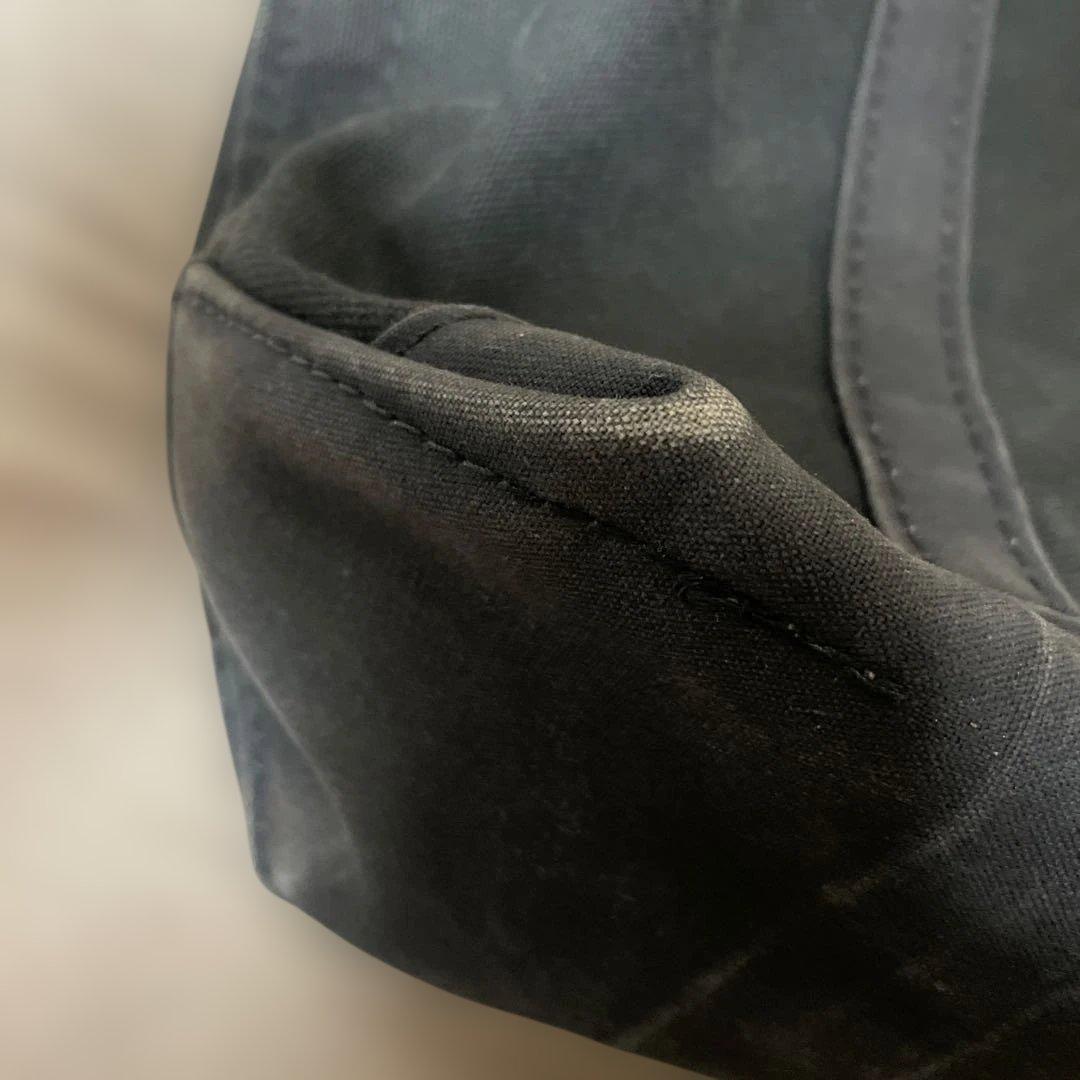 L.L.BEAN エルエルビーン レザーハンドル トートバッグ 米国製 ブラック