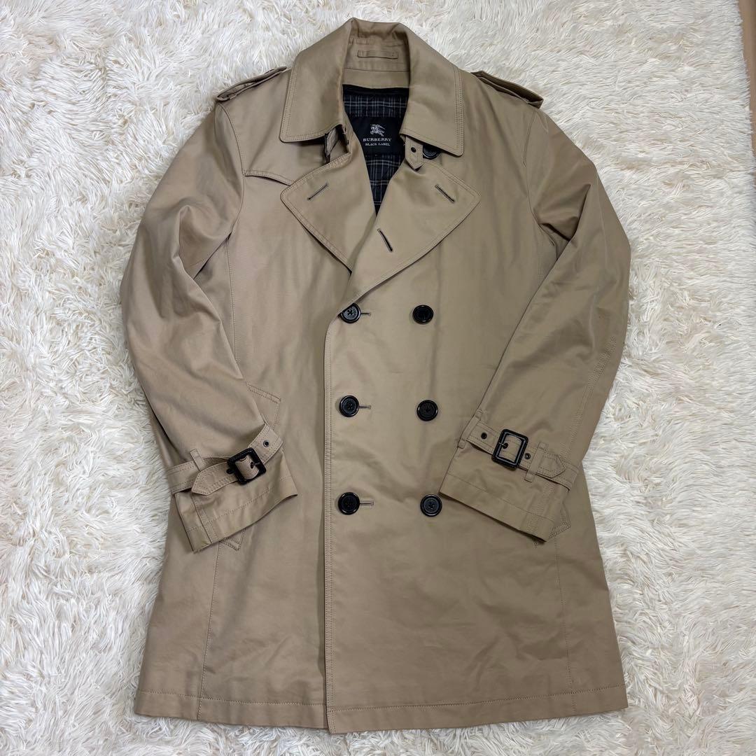 【週末限定価格】バーバリー　ブラックレーベル トレンチコート ライナー付き 中古・古着通販】BURBERRY BLACK LABEL (バーバリーブラックレーベル