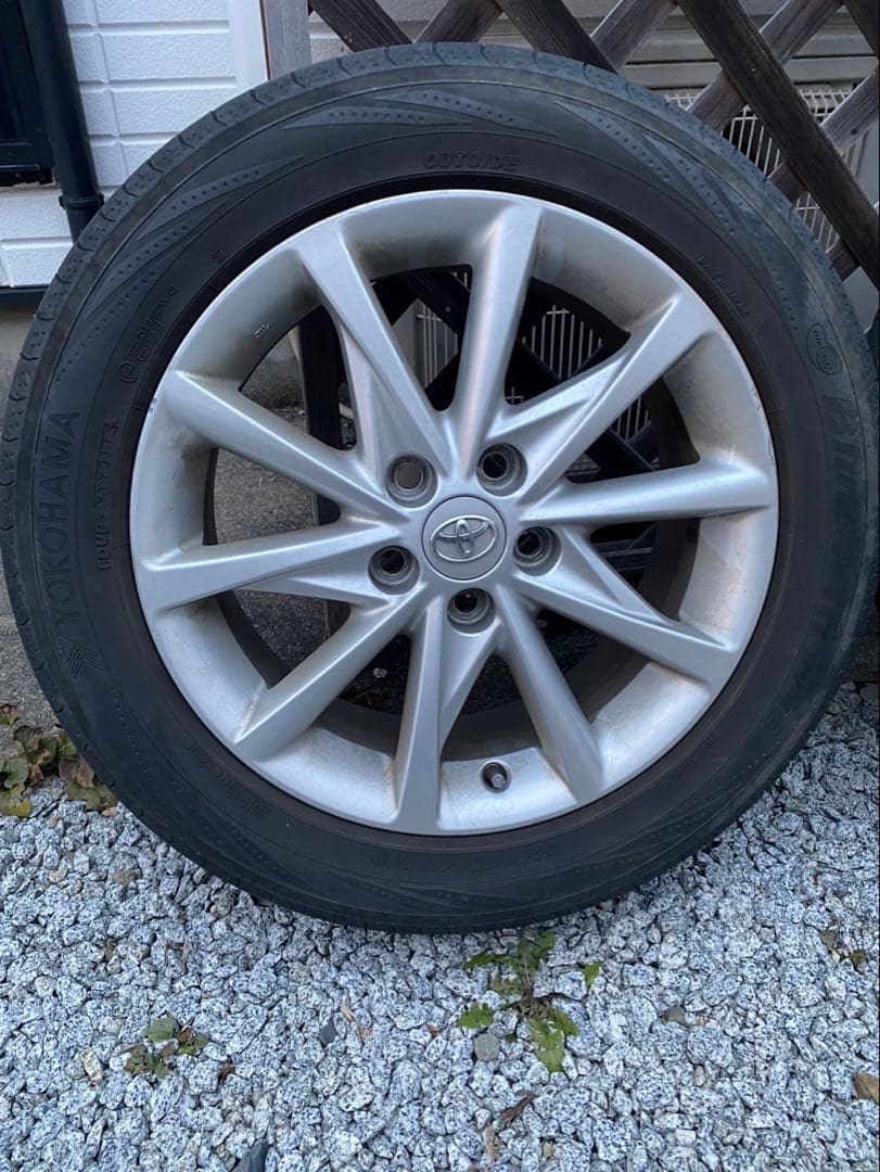 17インチ7J プリウスα ツーリングセレクション純正ホイール225 55R17