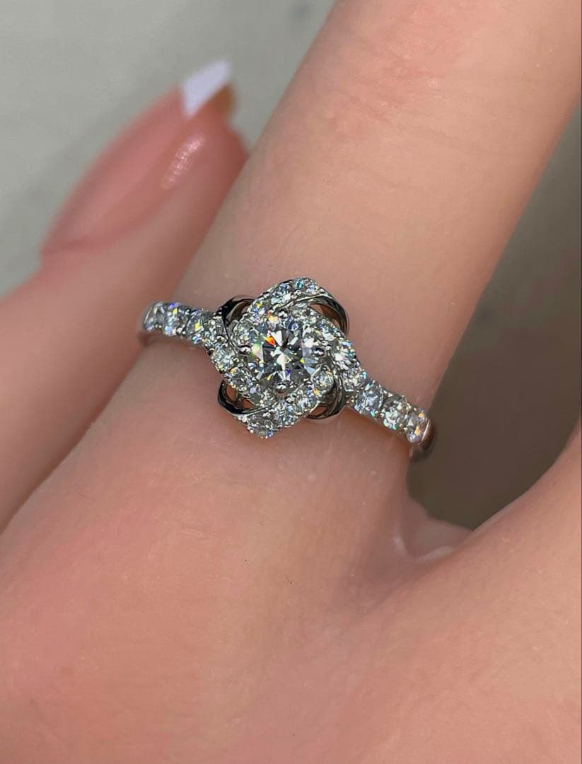 Kei様専用JA172☆高級 ダイヤモンド0.57ct pt950 鑑定書付 - メルカリ