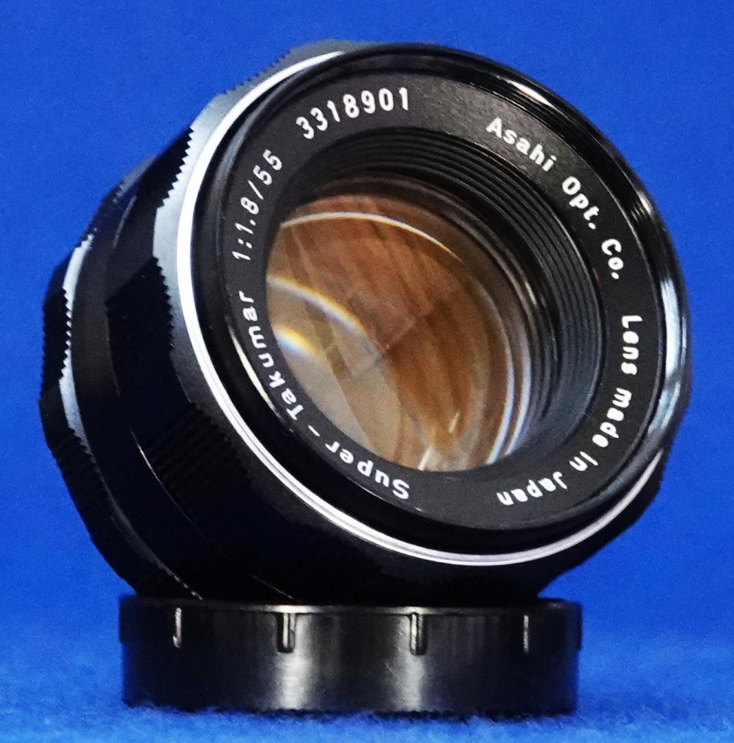 3318901　極上美品＆フレア後期型Super-Takumar F1.8/55