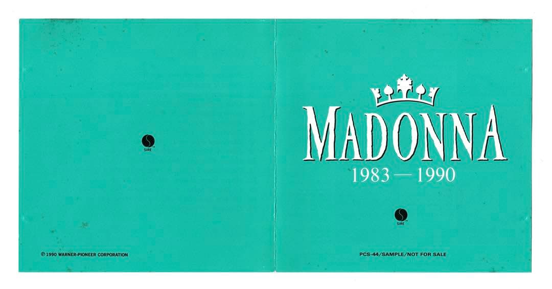 マドンナ – 1983 - 1990 (Promo Only)