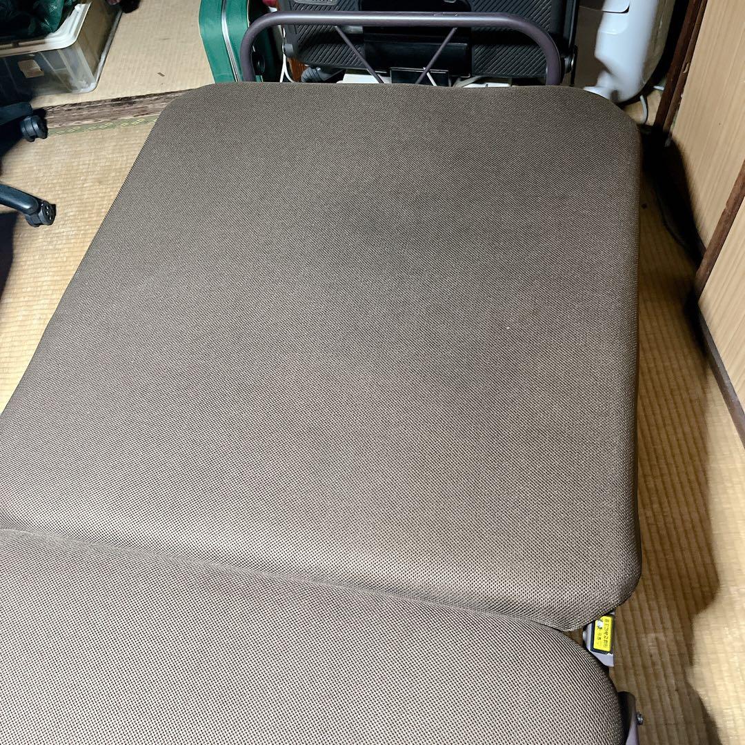 最終値下げ❣️山善YAMAZEN 折りたたみメッシュベッド ブラウン