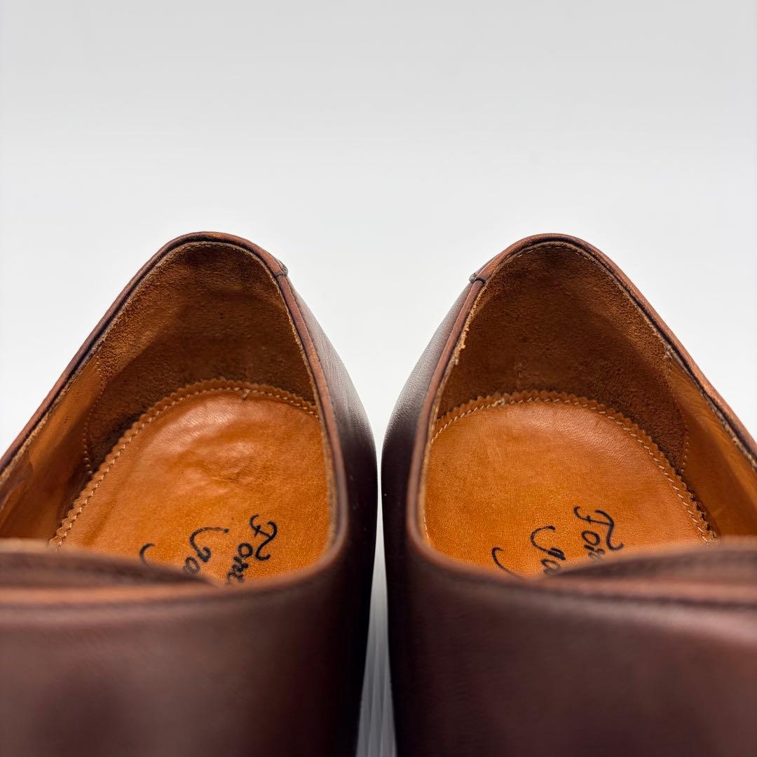 ジャランスリウァヤ ダブルモンクストラップ 27.5cm ブラウン 革靴