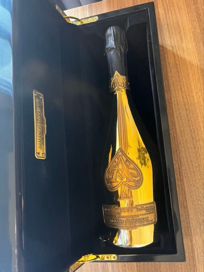 新品アルマンドゴールド(ケースとカバー付き) アルマンド ゴールド ブラン ド ノワール A4 2本セット ギフトボックス