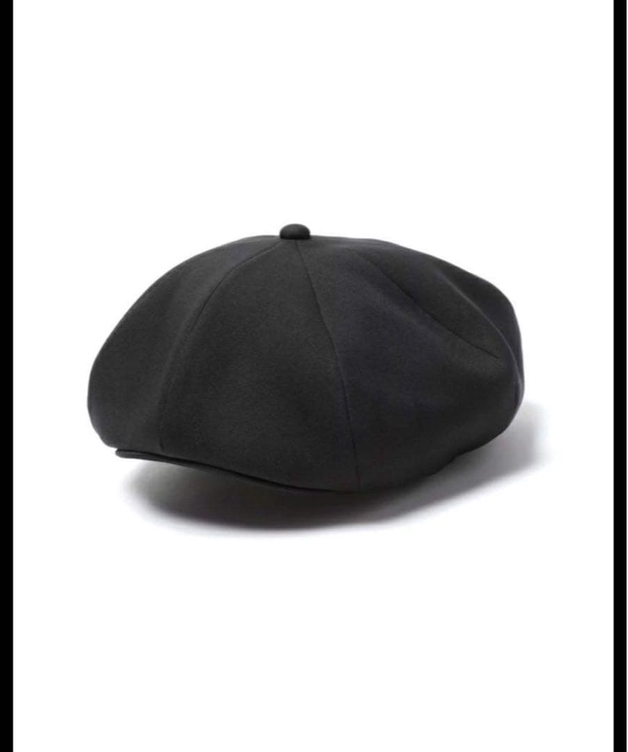 未使用品 MR.OLIVE カルゼ ベレー キャスケット ブラック ネイビー