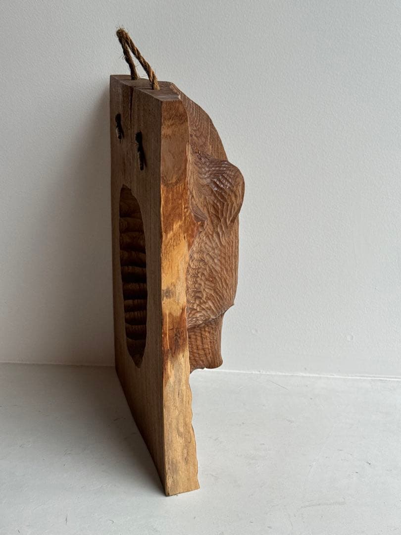 た*い様 木彫り 熊 ガラス目 民芸品 工芸品 伝統工芸 アイヌ 八雲