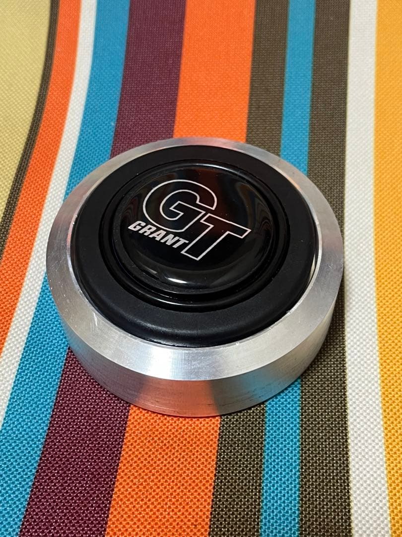 希少！ GRANT グラント グランツ ホーンボタン ハウジングスペーサー 3穴 グランツ用 ビレット アルミポリッシュ ホーンボタン カスタム