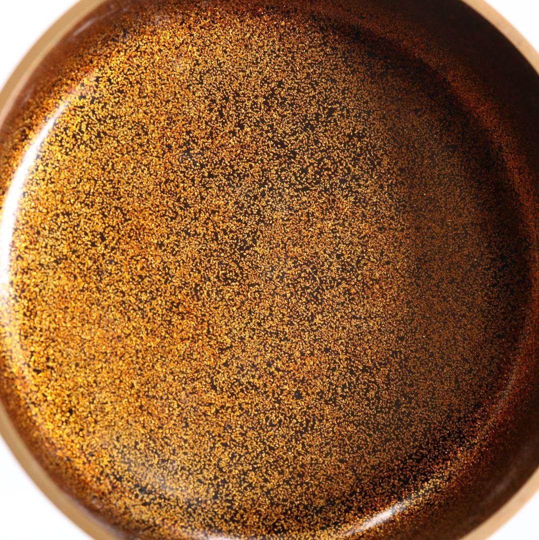 Gojyo様専用 青海波に五君子蒔絵 中棗 松竹梅 内金梨子地 茶道具 M881