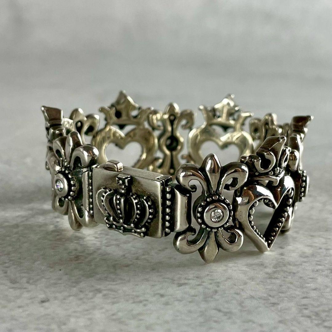 ロイヤルオーダー Royal order ブレスレット クイーンクラウン 925