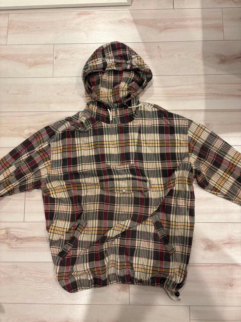 90s OLD STUSSY マウンテンパーカー チェック柄 - メルカリ