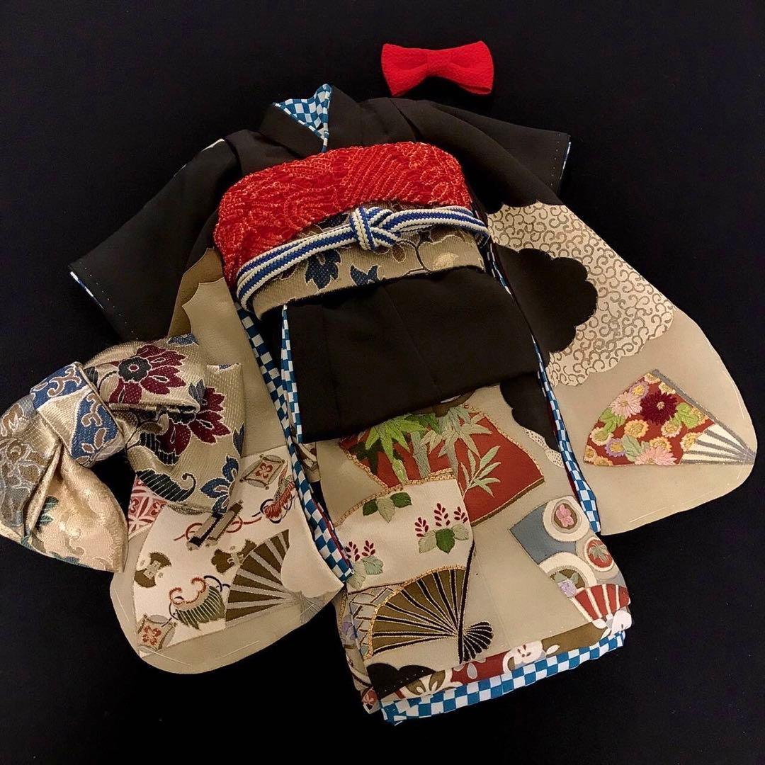 ＊ 市松人形 12号 アンティーク 黒留袖 着物 帯 ＊ 留袖 大正 楽天市場】黒留袖 アンティークの通販