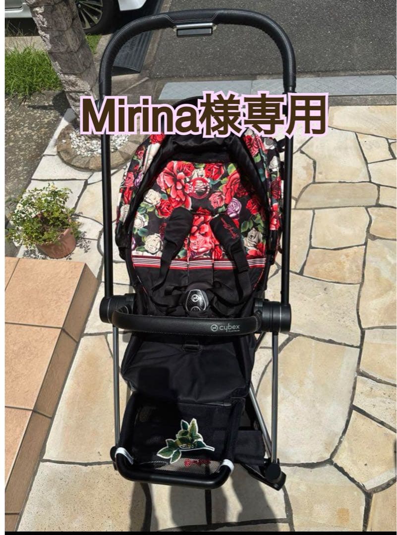 サイベックスミオスベビーカーフルセット(スプリングブロッサム