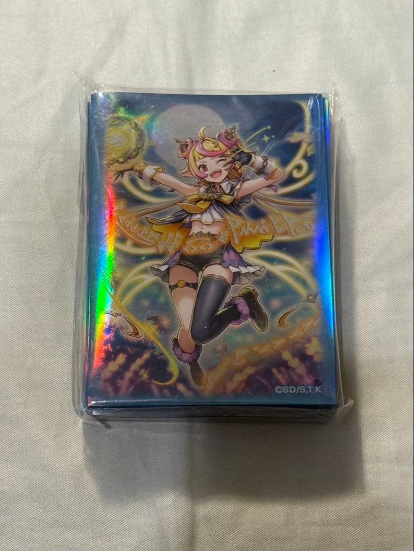 遊戯王 エルフェンノーツ スリーブ 耀聖の月詩フォルトナ 新品未開封 公式 希少】エルフェンノーツ スリーブ 耀聖の月詩フォルトナ 海外限定 未