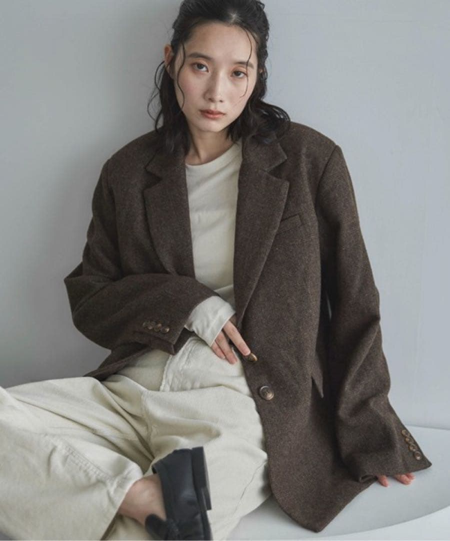 り*ん様 feepur 2025aw 新品タグ有　ウール混テーラードジャケット テーラードジャケット|レリアン | レリアン公式オンラインストア