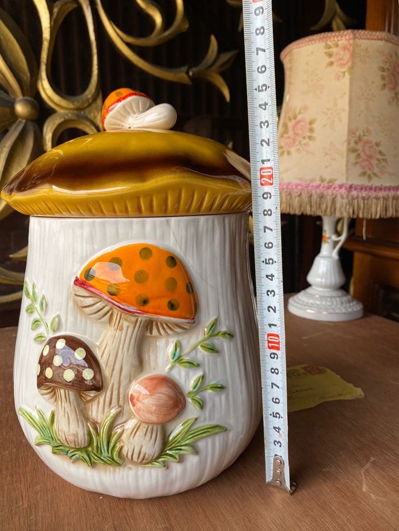 シアーズ きのこキャニスター ビンテージ 昭和レトロ - メルカリ