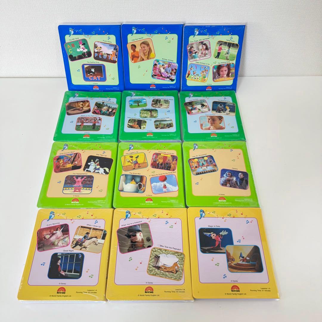 9本未開封】2018年新子役版 DWE ストレートプレイDVD ディズニー英語