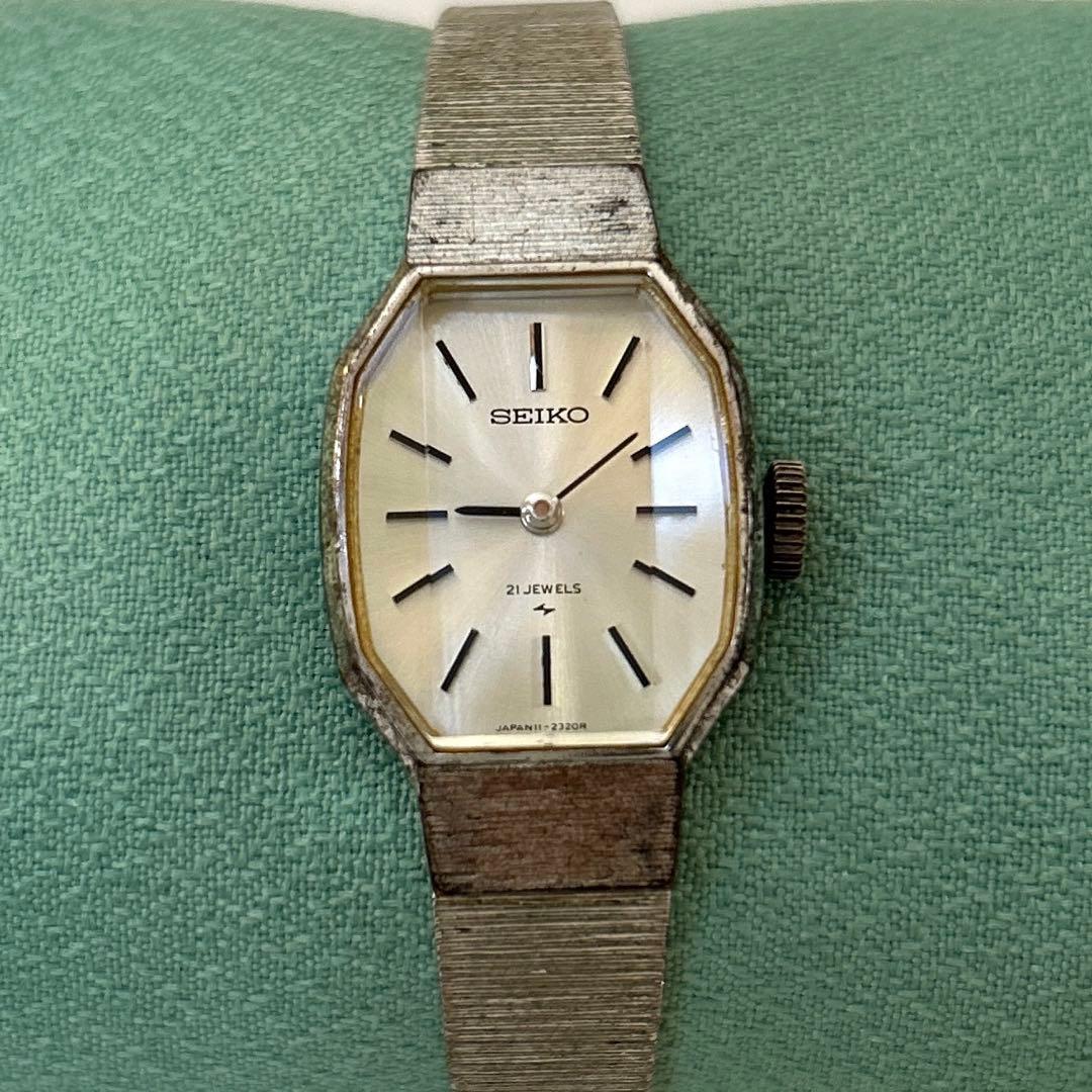 SEIKOセイコー 21JEWELS 手巻き 腕時計 - メルカリ
