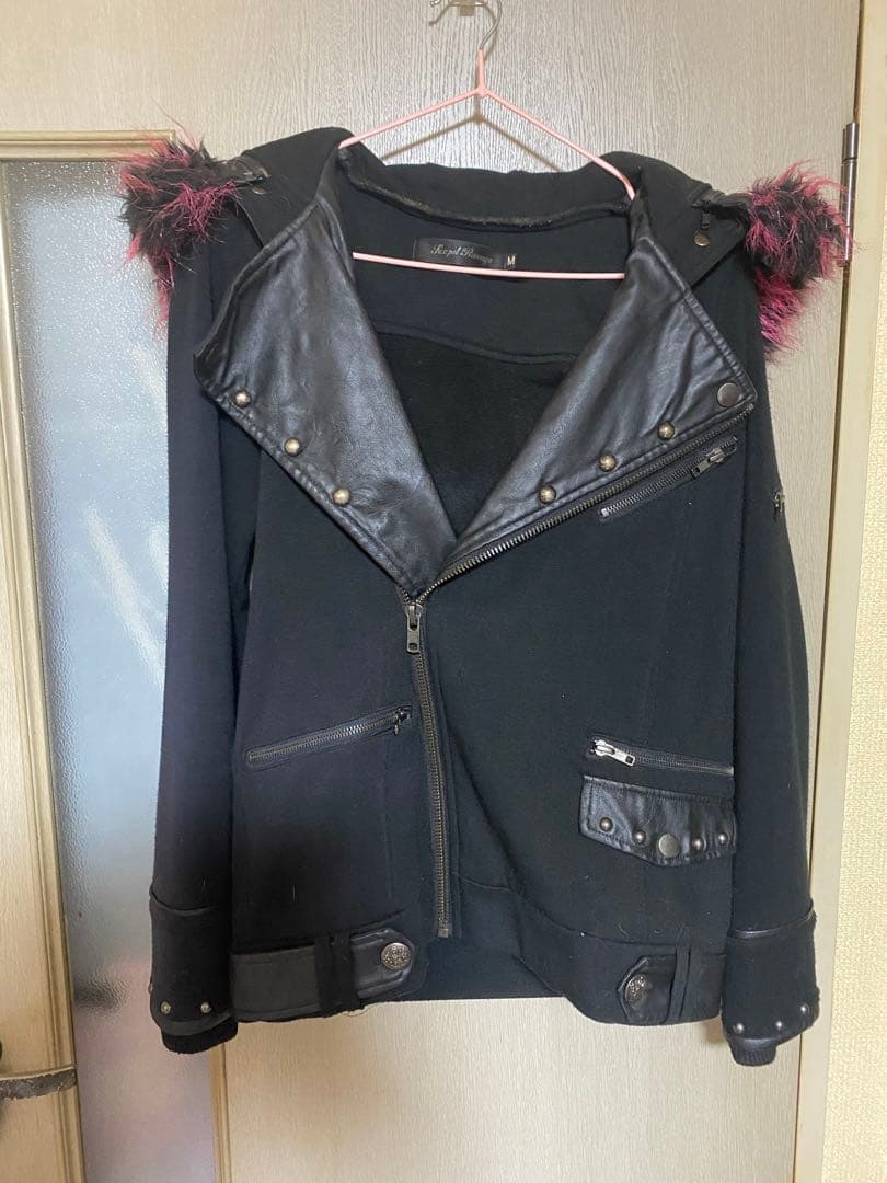 【レア品】SEX POT フード付きジャケット ピンクファー付き ライダース SEX POT ファー付きパーカー セックスポット | 高価買取ならTokyo