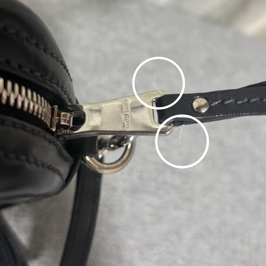 miumiu デコラティブショルダーバック ハンドバッグ - メルカリ