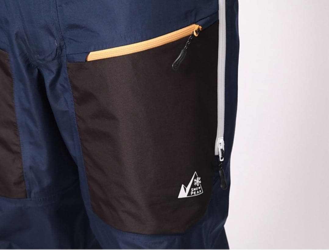 空*郎様 スノーピーク 3レイヤー グラフェンパンツ ビブパンツ Gore-Te