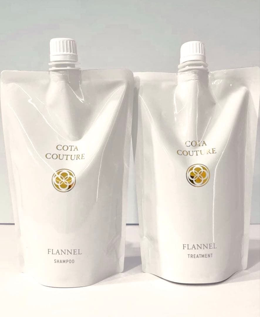 送料無料　新品　コタクチュール　フランネル　シャンプー　トリートメント　セット コタクチュールフランネルシャンプー300ml2本&トリートメント600g