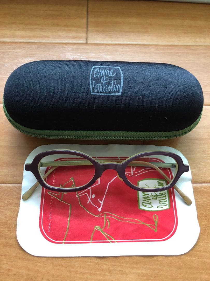 再お値下げ‼️ アンバレンタイン　メガネ アンバレンタイン ANNE et VALENTIN｜O HAPPY 23A28｜アンバレンタイン