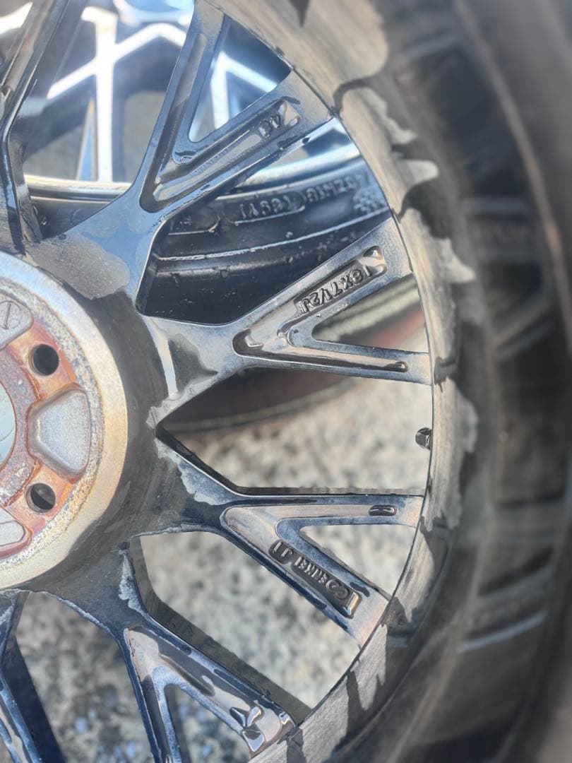 e*n様 TRD 18インチ」アルミホイール TF9 18×7.5J +48 プ