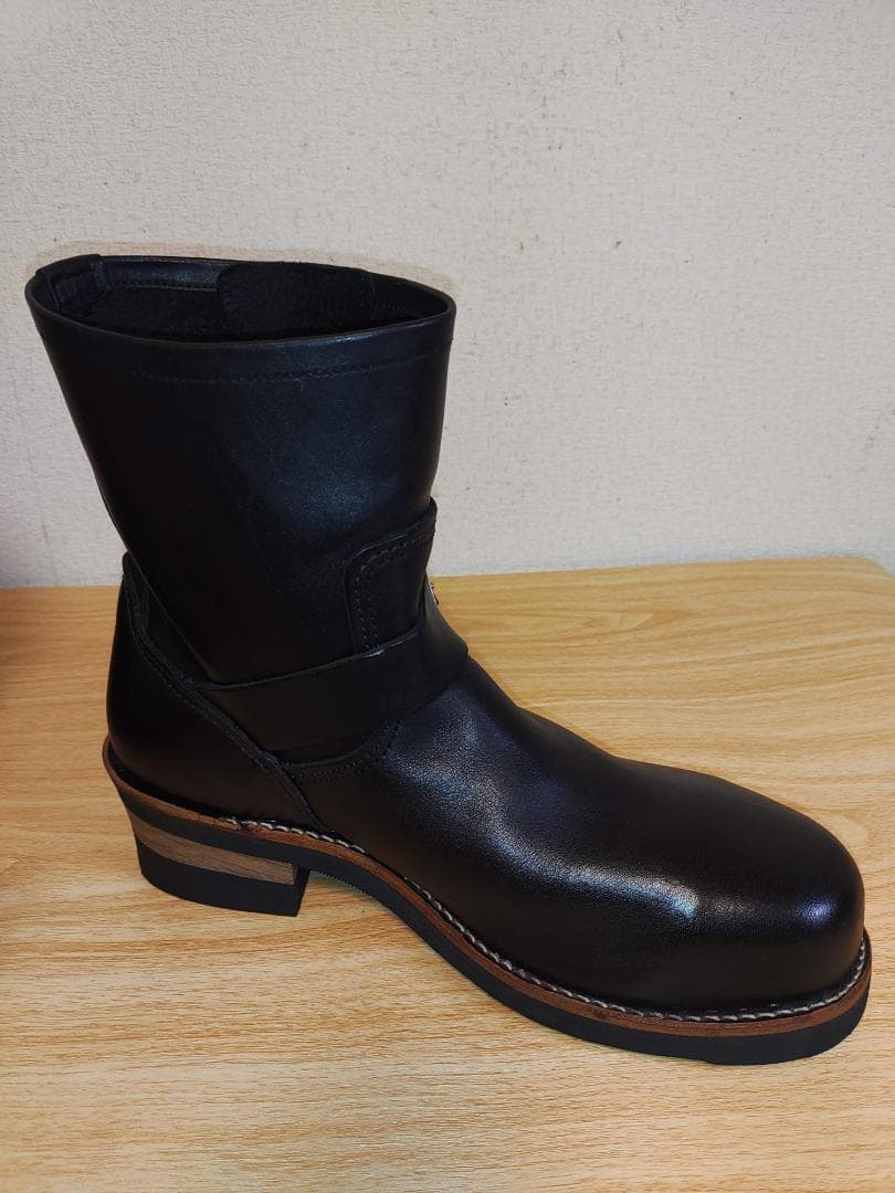 【最終処分価格!】HAWKINS 黒 レザー エンジニアブーツ 25.5Cm